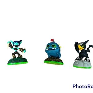 Spyro’s Adventure Stealth Elf Wrecking Ball Sonic Boom character pack set 3 piec